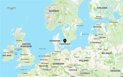 where is copenhagen located.